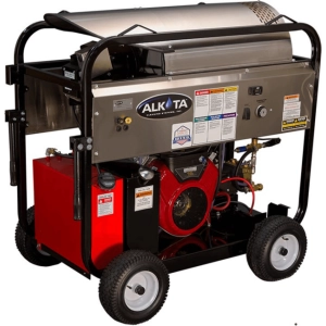 Model 5355ENS hot water pressure washer gas engine narrow frame 5 GPM 3500 PSI