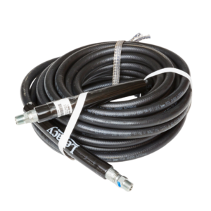 3/8 inch 4000 PSI black pressure washer hose available in multiple lengths