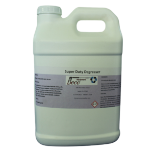 Super Duty heavy duty degreaser for hot pressure washer cleaning