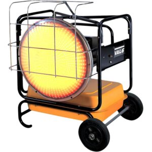 Val6 KBE5S radiant infrared heater 111,000 BTU diesel or kerosene outdoor heater