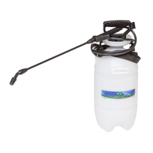 2 gallon pump up sprayer model 1010 chemical applicator with thumb spray control