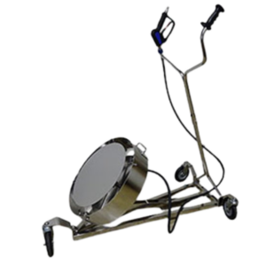 high lift undercarriage cleaner stainless steel rotating assembly 4000 PSI 250 degree pressure washer attachment