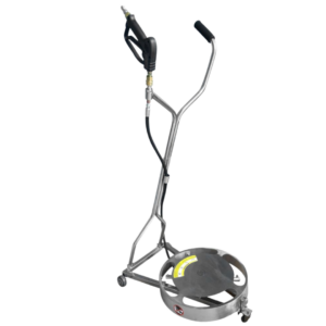 stainless steel under carriage cleaner pressure washer attachment 4000 PSI 10.5 GPM with quick disconnect gun