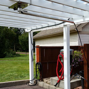 Orchard Ridge Apartments Pressure Washer Install